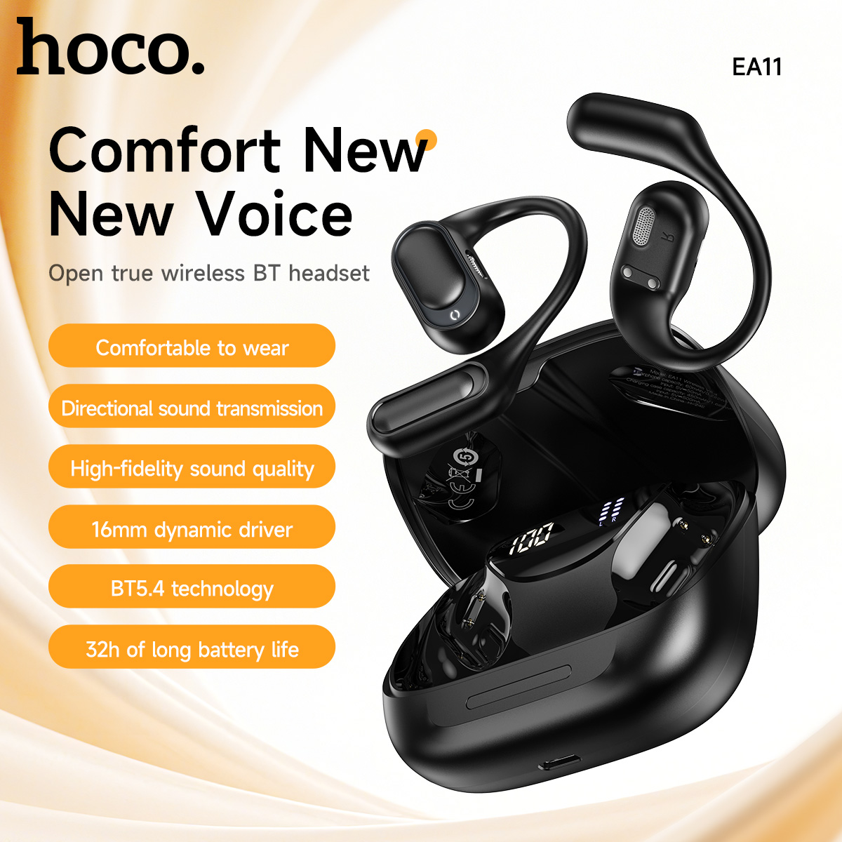 HOCO Open-Ear Wireless Bluetoo - Audio Music Game reseña y precio