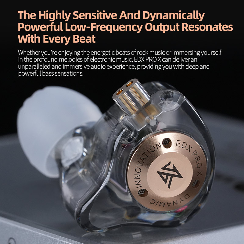 KZ EDX PRO X Dynamic Drive Ear - Audio Music Game reseña y precio