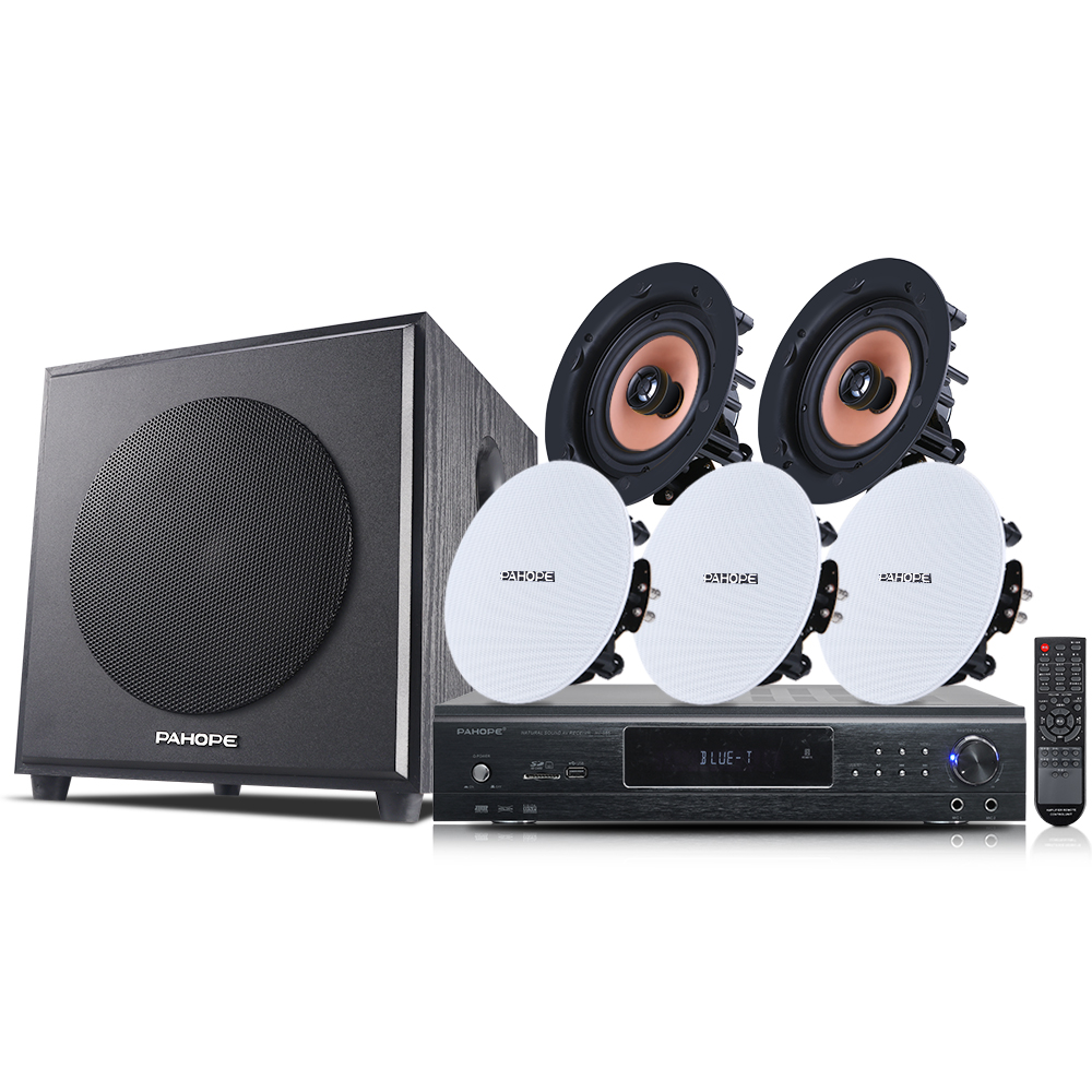 5.1 Home Theater Ceiling Speak - Audio Music Background Free reseña y precio