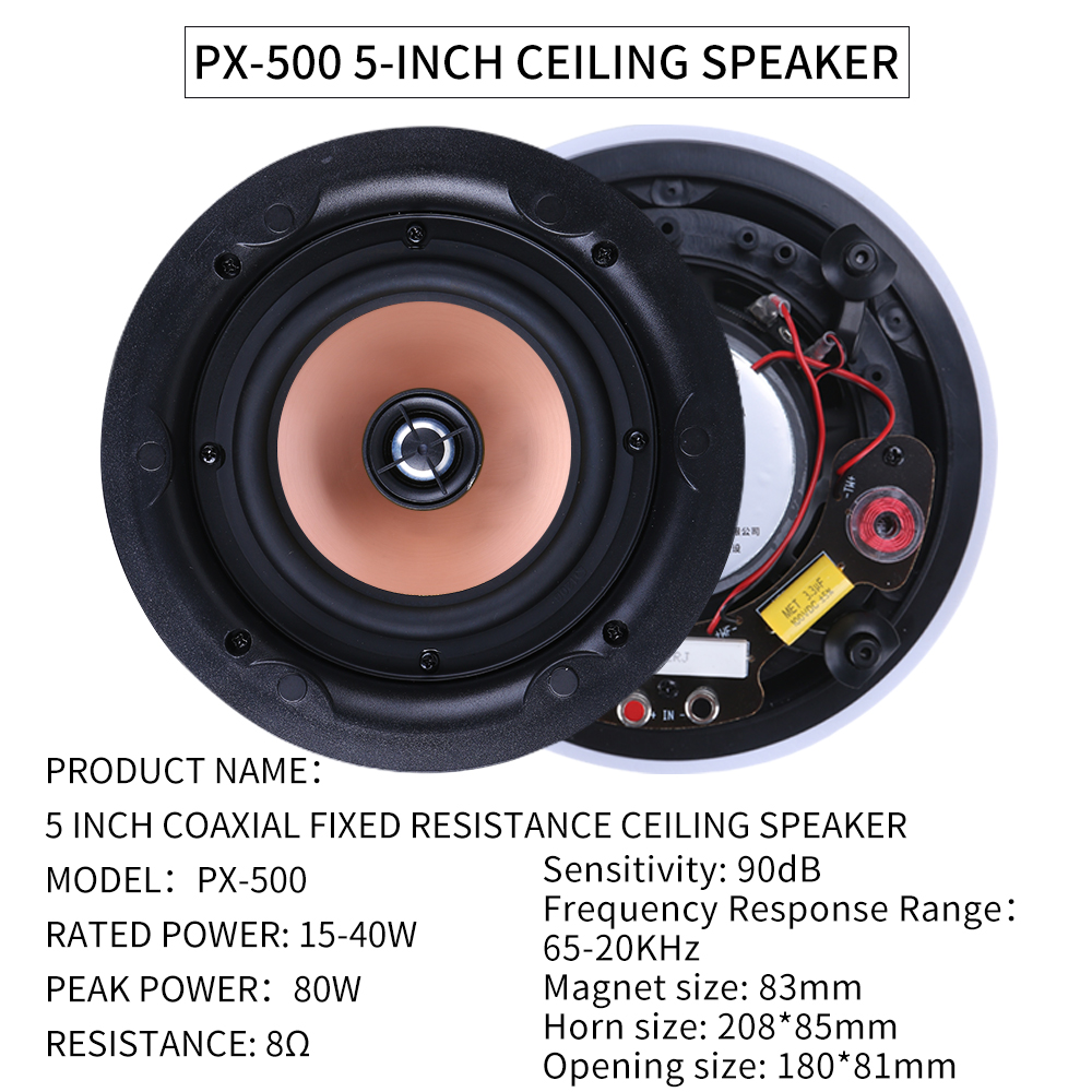 5.1 Home Theater Ceiling Speak - Audio Music Background Free reseña y precio