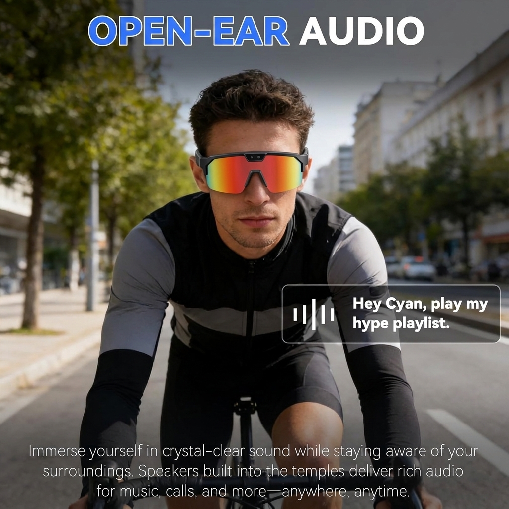 2026New AI Smart Glasses 1200P - Audio Music To Video reseña y precio