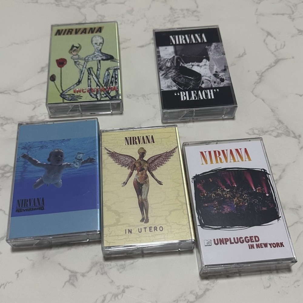 Nirvana Cassette Tape Rock Eng - Audio Music New Song reseña y precio