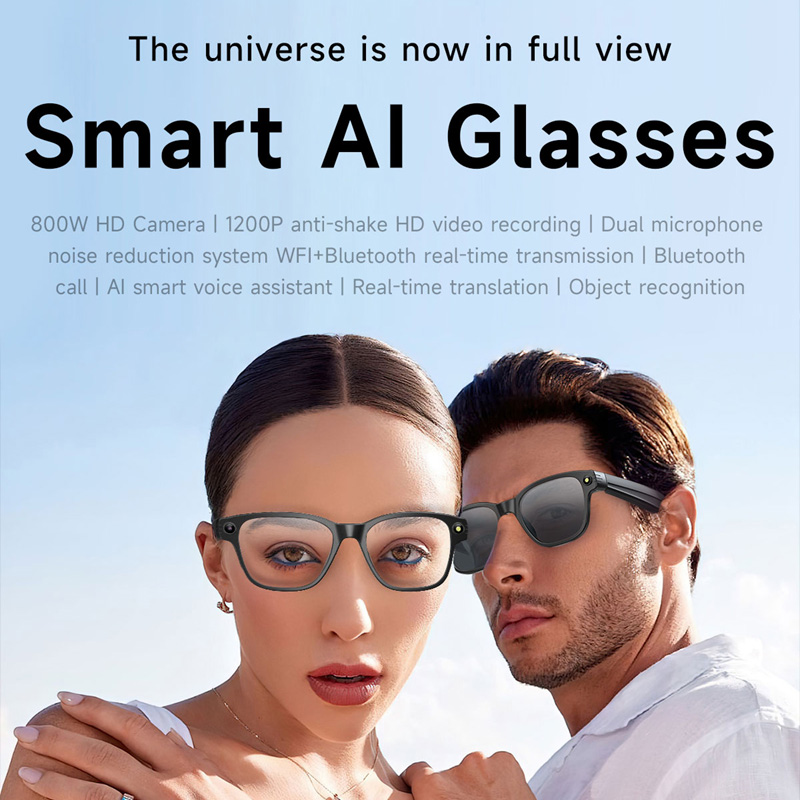AI Smart Glasses 8 Million Cam - Audio Music To Video reseña y precio