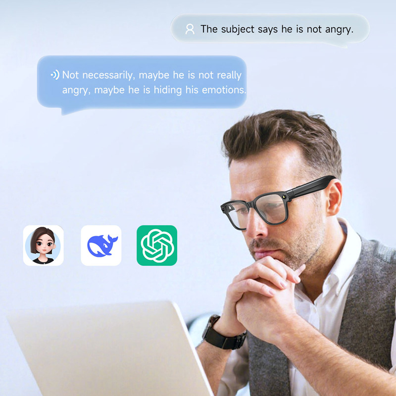 AI Smart Glasses 8 Million Cam - Audio Music To Video reseña y precio