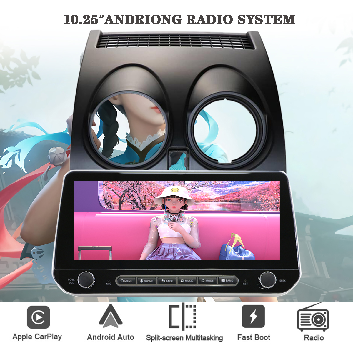 For Nissan Qashqai J10 2006 -  - Audio Music India reseña y precio