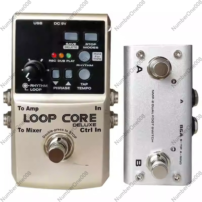 Nux Loop Core Deluxe Guitar Ef - Looper Pedal Guitar reseña y precio