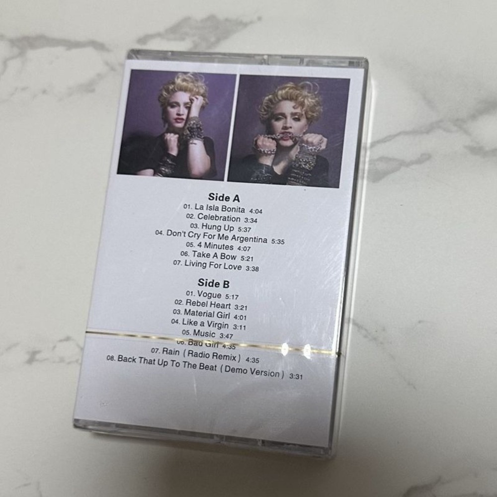 Madonna Retro Tape Cassette |  - Audio Music New Song reseña y precio