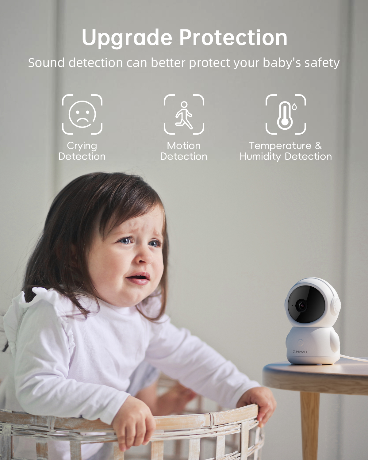 ZUMIMALL Wired security Camera - Audio Music Track reseña y precio