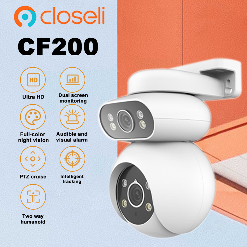 Closeli CF200 5MP IP65 Two-way - Audio Music Track reseña y precio