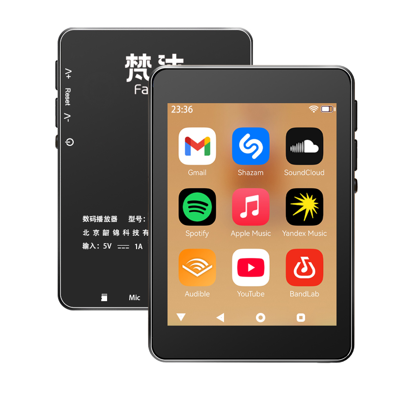 WiFi MP3 Player Andriod 10 Spo - Mp3 Audio Music Download reseña y precio