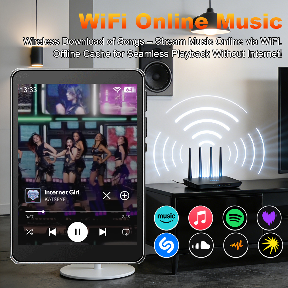 WiFi MP3 Player Andriod 10 Spo - Mp3 Audio Music Download reseña y precio