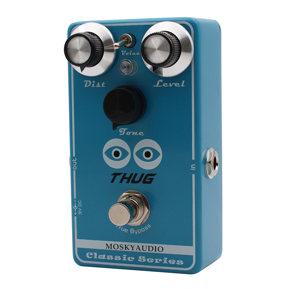 Mosky Thug High Gain Distortio - Looper Pedal Guitar reseña y precio